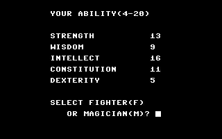 Dark Dungeons screenshot 6 for Commodore 64